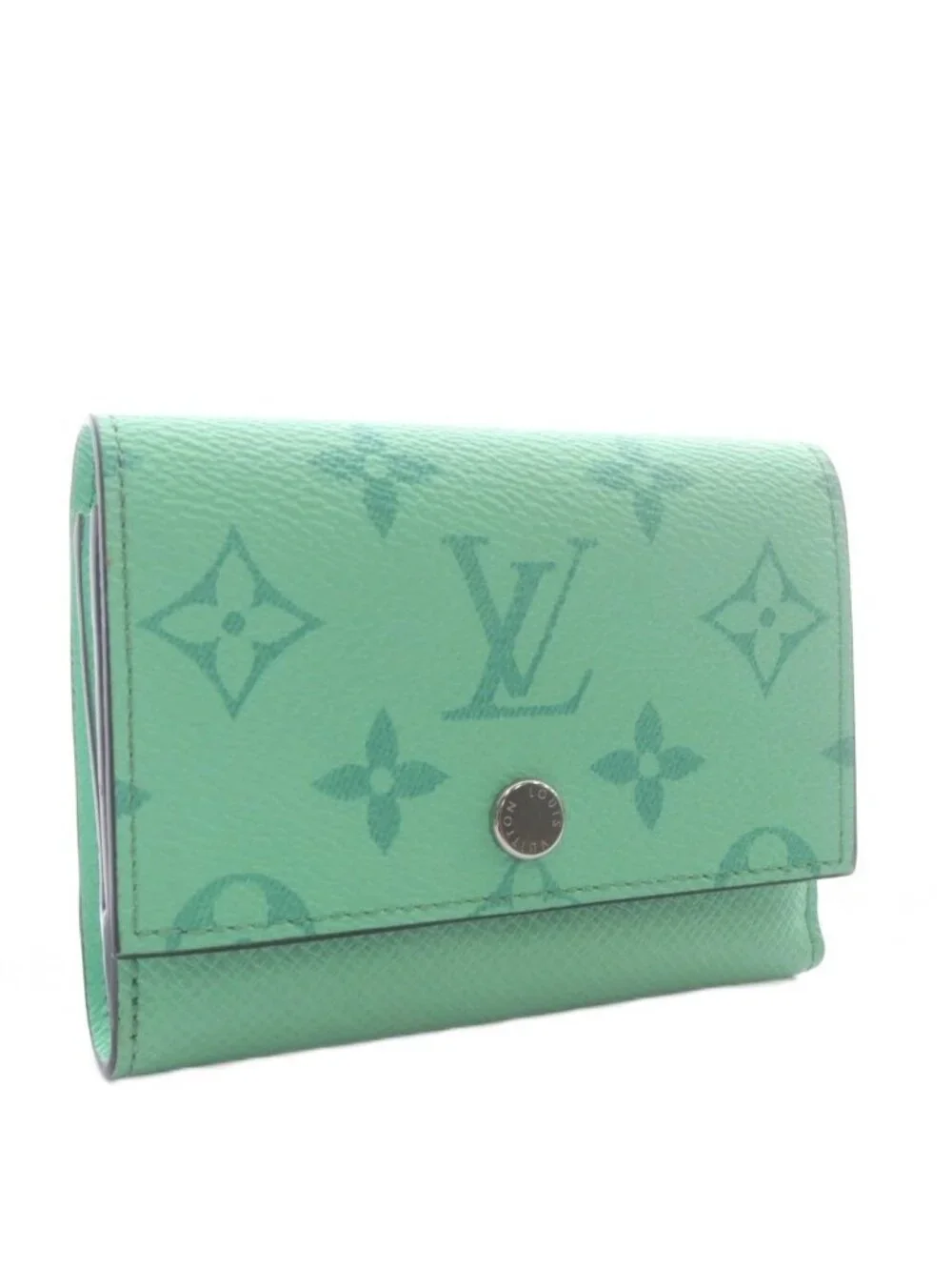 Louis Vuitton Taigarama Victor Wallet Trifold Mint